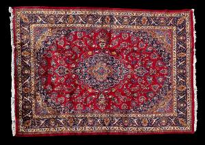 <br><b>Lot 15A</b><br>Persian Mashad Area Rug  ~9&#039;11&quot;x13&#039;