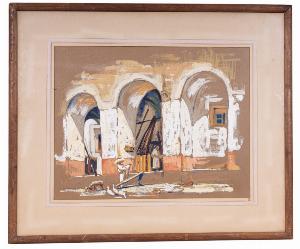<br><b>Lot 261</b><br>Charles Killgore (1889-1979) &quot;Mexican Roadside&quot;
